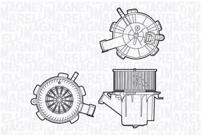 MAGNETI MARELLI 069412706010 -  Электродвигатель, вентиляция салона